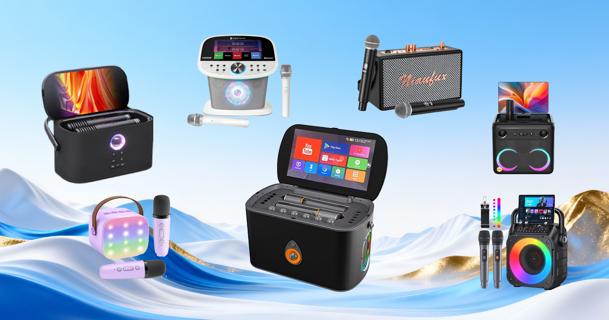 Buying a Portable Karaoke Machine in 2025 all popular kalaoke machines